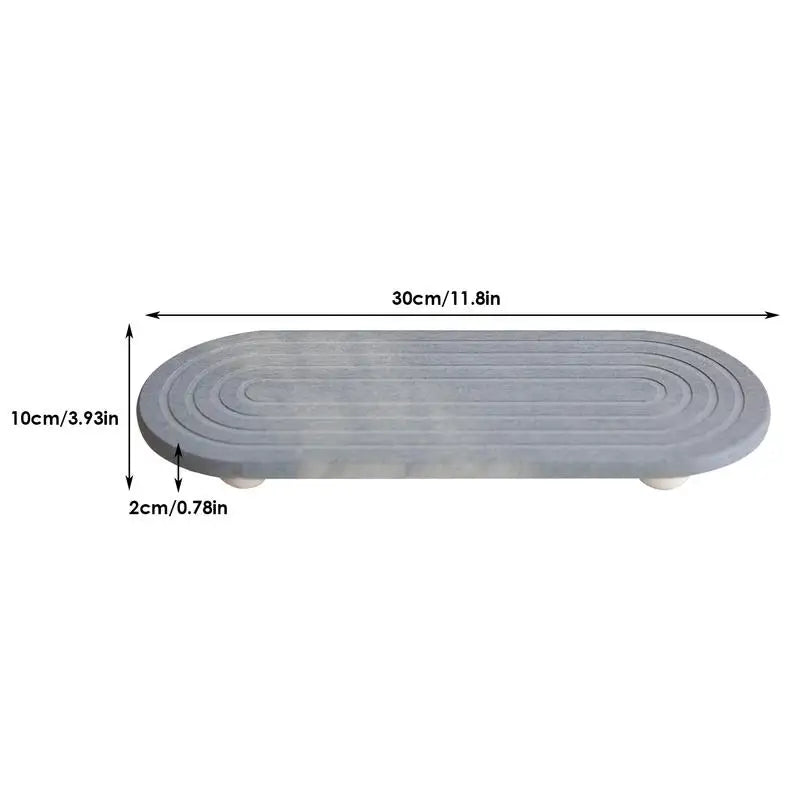 The Diatomite Mat — Not Just a Mat. A Counter Upgrade.